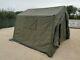 British Army 9x9 Land Rover Tent Vgc Complete Military Surplus Command Tent