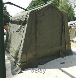 British Army 9x9 Land Rover WOLF Tent COMPLETE Military Surplus Command Tent