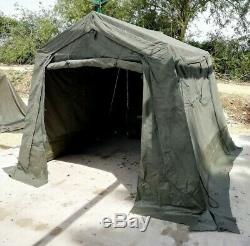 British Army 9x9 Land Rover WOLF Tent COMPLETE Military Surplus Command Tent