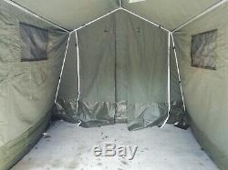 British Army 9x9 Land Rover WOLF Tent COMPLETE Military Surplus Command Tent