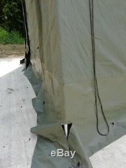 British Army 9x9 Land Rover WOLF Tent COMPLETE Military Surplus Command Tent