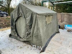 British Army 9x9 Tent CANVAS ONLY Military Land Rover Command Shelter