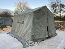 British Army 9x9 Tent CANVAS ONLY Military Land Rover Command Shelter 4x4