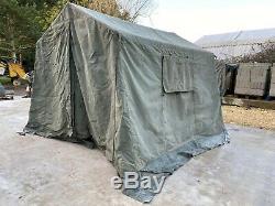 British Army 9x9 Tent CANVAS ONLY Military Land Rover Command Shelter 4x4