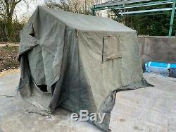 British Army 9x9 Tent CANVAS ONLY Military Land Rover Command Shelter 4x4