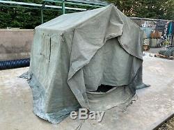 British Army 9x9 Tent CANVAS ONLY Military Land Rover Command Shelter 4x4