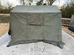 British Army 9x9 Tent CANVAS ONLY Military Land Rover Command Shelter 4x4
