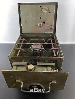 British Army Cookers Portable No. 2 & No. 3 Petrol Field Military Cooker / Stove