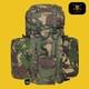 British Army Dpm Bergen Rucksack Long Back 100 120 L Hiking Military Backpack
