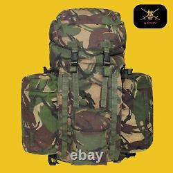 British Army DPM Bergen Rucksack Long Back 100 120 L Hiking Military Backpack