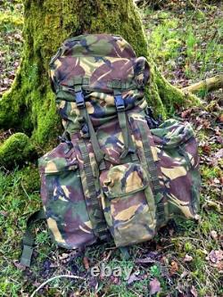 British Army DPM Bergen Rucksack Long Back 100 120 L Hiking Military Backpack