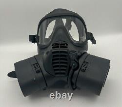 British Army GSR Gas Mask Size 2 2014 With Filters & Bag Military Survival Gear