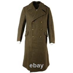 British Army Greatcoat 40 Pattern Wool WW2 Post War Era Military Surplus