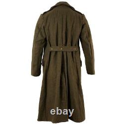 British Army Greatcoat 40 Pattern Wool WW2 Post War Era Military Surplus