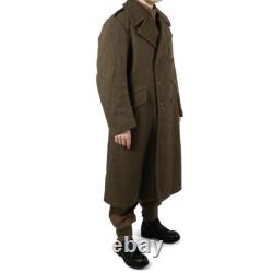 British Army Greatcoat 40 Pattern Wool WW2 Post War Era Military Surplus