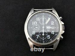 British Army Military 2011 Pulsar Gen 2 Chronograph Watch super condition