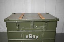 British Army Military Aluminium Transport Flight Storage Case Box Stackable
