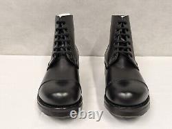 British Army Military Black Leather Ammo Parade Dress Boots John Land NEW