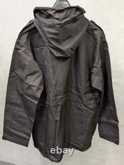 British Army Military Black Ripstop Field Jacket Smock Special Forces NEW