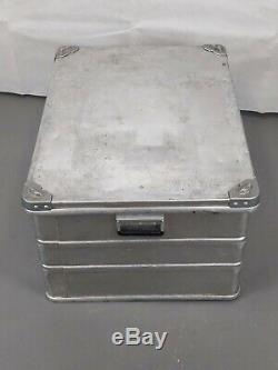 British Army Military Bott Aluminium Transport Flight Storage Case Box