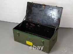 British Army Military Heavy Duty Steel Lockable Equipment Storage Tool Box