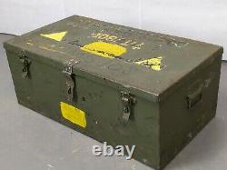 British Army Military Heavy Duty Steel Lockable Equipment Storage Tool Box