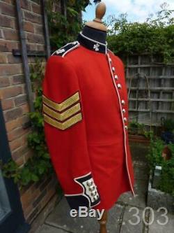 British Army Military Irish Guards Ceremonial Red Scarlet Tunic / Jacket