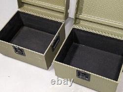 British Army Military MOD Aluminium Tool Equipment Flight Storage Case Box