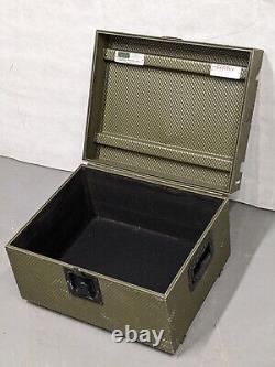 British Army Military MOD Aluminium Tool Equipment Flight Storage Case Box