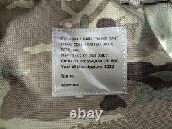 British Army Military MOD Bergen MTP Camo Rucksack Long Back NEW