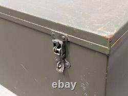 British Army Military MOD Lockable Tool Equipment Flight Storage Case Box