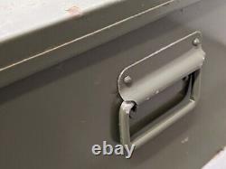 British Army Military MOD Lockable Tool Equipment Flight Storage Case Box