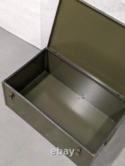 British Army Military MOD Lockable Tool Equipment Flight Storage Case Box