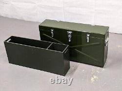 British Army Military MOD Lockable Transport Tool Box Storage Case