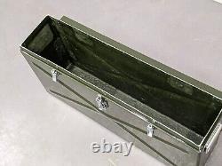 British Army Military MOD Lockable Transport Tool Box Storage Case