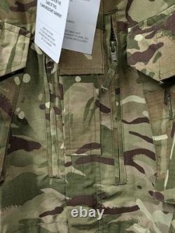 British Army Military MOD MTP Fire Retardant FR CR2 Combat Smock Jacket