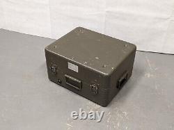 British Army Military MOD Vintage Aluminium Transport Flight Storage Case Box