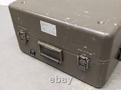 British Army Military MOD Vintage Aluminium Transport Flight Storage Case Box