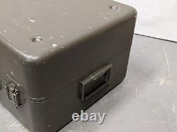 British Army Military MOD Vintage Aluminium Transport Flight Storage Case Box