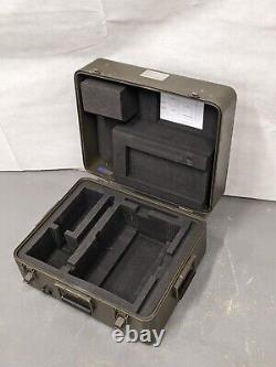 British Army Military MOD Vintage Aluminium Transport Flight Storage Case Box