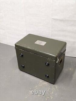 British Army Military MOD Vintage Equipment Transport Storage Case Box