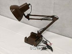 British Army Military MOD Vintage Retro Articulating Swing Arm Desk Lamp