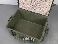 British Army Military MOD Wheeled Tote Transport Flight Storage Case Box
