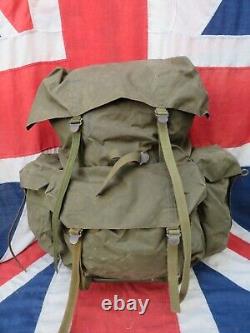 British Army Military OG Nylon General Service GS Rucksack Bergen, Falklands