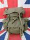 British Army Military Og Nylon General Service Gs Rucksack Bergen, Falklands