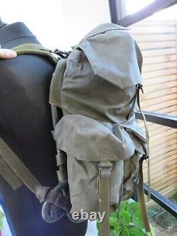 British Army Military OG Nylon General Service GS Rucksack Bergen, Falklands