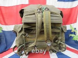 British Army Military OG Nylon General Service GS Rucksack Bergen, Falklands