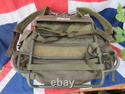 British Army Military OG Nylon General Service GS Rucksack Bergen, Falklands