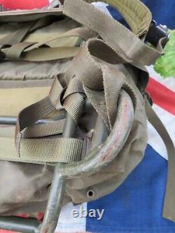 British Army Military OG Nylon General Service GS Rucksack Bergen, Falklands