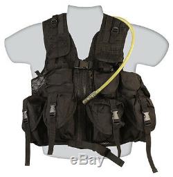 British Army Military US Special Forces Tactical Combat Assault Vest Black New